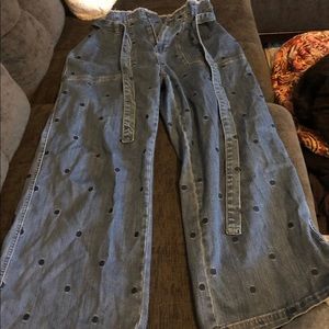 Roolee Dotted denim Pants